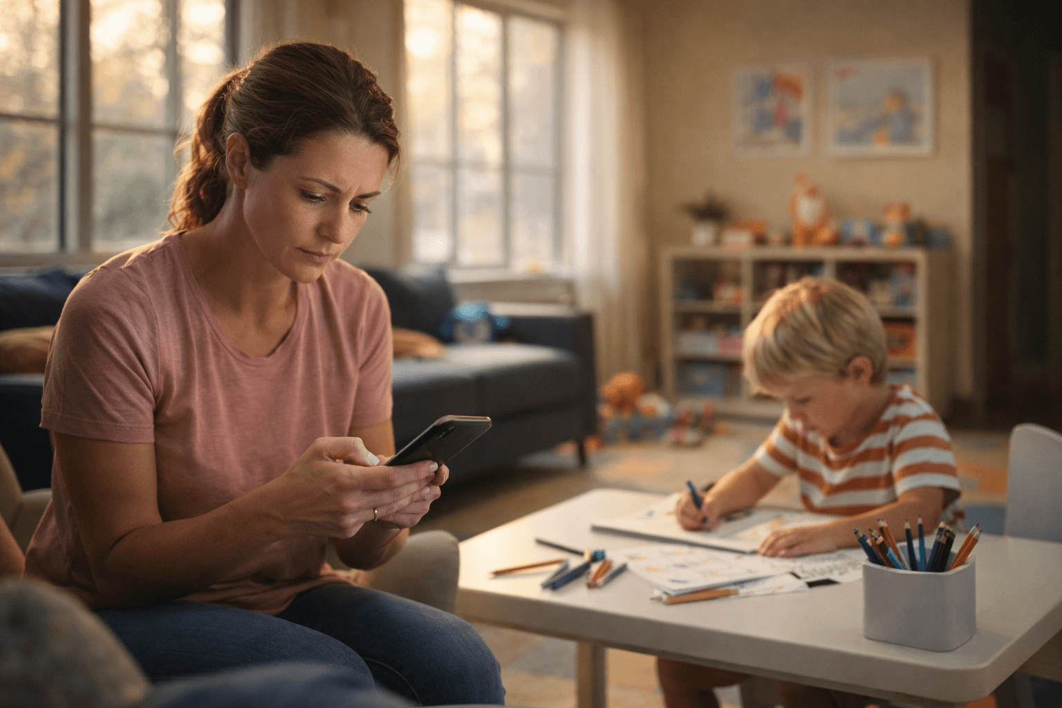 Anxiety turns questions into emergencies